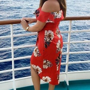 Off the shoulder dress